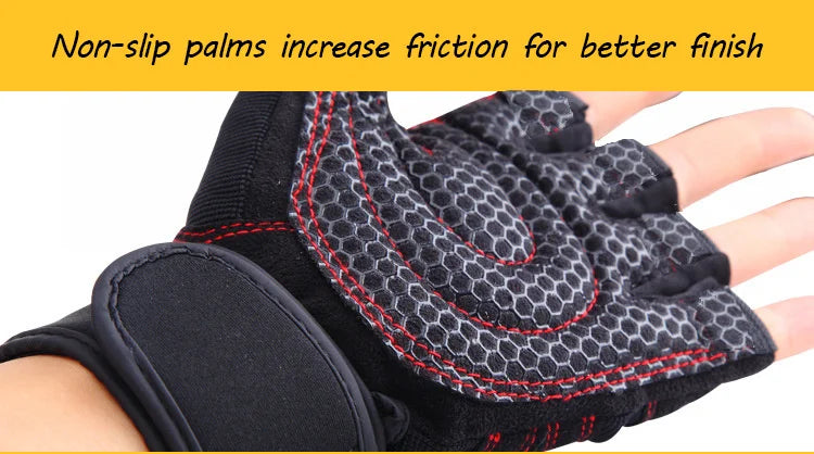 Guantes de Gym FivePro | Entrenamiento, Levantamiento y Ciclismo